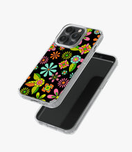 Load image into Gallery viewer, Groovy Hippie Floral Silicone Case
