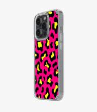 Load image into Gallery viewer, Bright Pink Leopard Print Silicone Case