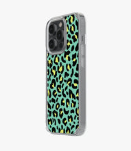 Load image into Gallery viewer, Green Leopard Print Silicone Case