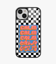 Load image into Gallery viewer, Checkered Calm Glass Case