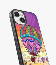 Load image into Gallery viewer, Couple In Hot Air Balloon Glass Case