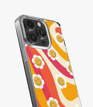 Load image into Gallery viewer, Daisy Floral Smiley Face Silicone Case