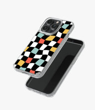 Load image into Gallery viewer, Colorful Wavy Checkered Silicone Case