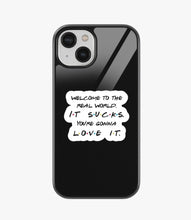 Load image into Gallery viewer, Real World Sucks Glass Case