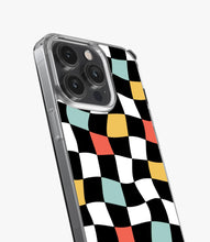Load image into Gallery viewer, Colorful Wavy Checkered Silicone Case