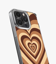 Load image into Gallery viewer, Y2k Choco Brown Heart Silicone Case