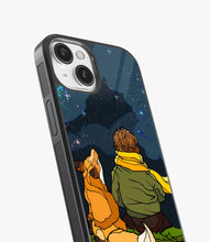 Load image into Gallery viewer, Gazing Stars With Dog Glass Case