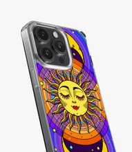 Load image into Gallery viewer, Celestial Sun & Moon Groovy Silicone Case