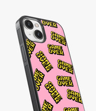 Load image into Gallery viewer, Game Over Pink Glass Case