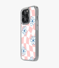 Load image into Gallery viewer, Hippie Aesthetic Daisy Checkered Silicone Case