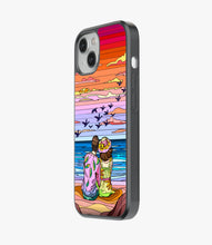 Load image into Gallery viewer, Couple On Vacation Glass Case