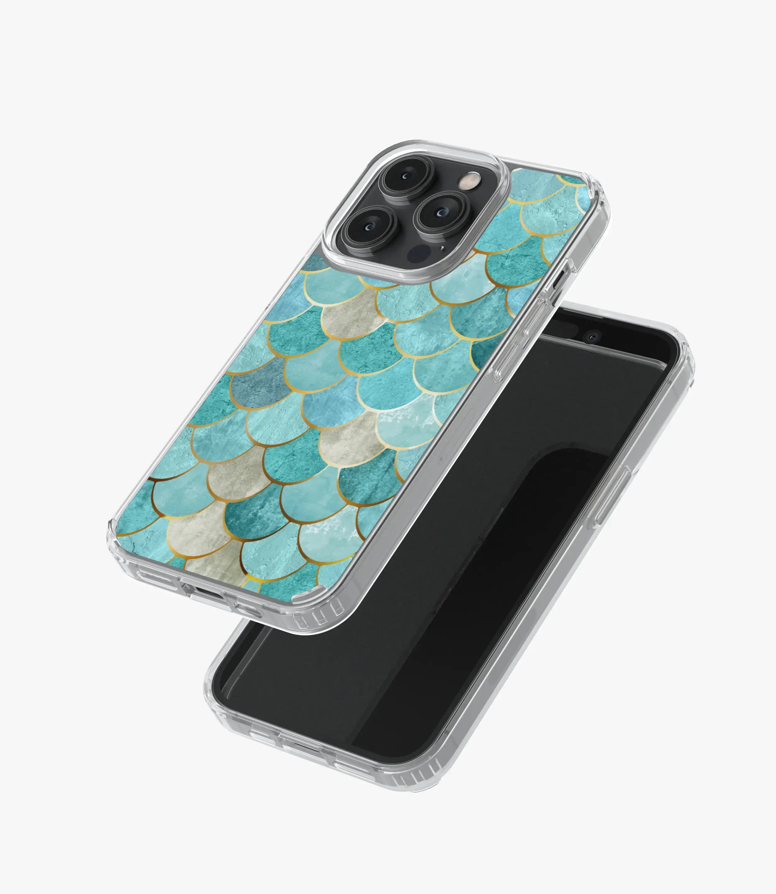 Mermaid Fish Pattern Silicone Case