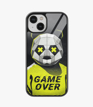 Load image into Gallery viewer, Game Over Panda Glass Case