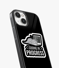 Load image into Gallery viewer, Coding In Progress Glass Case