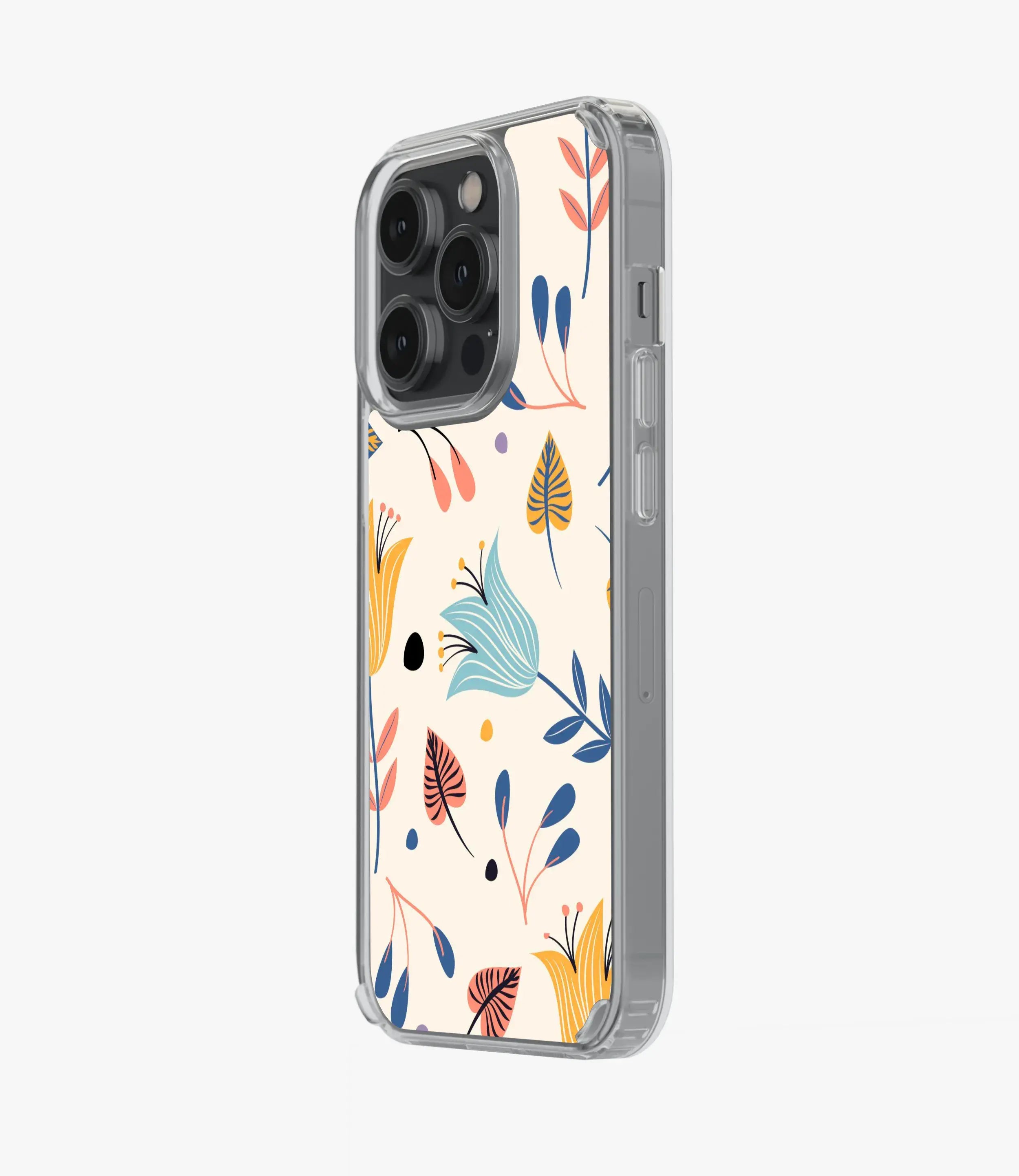 Out and About Floral Silicone Case