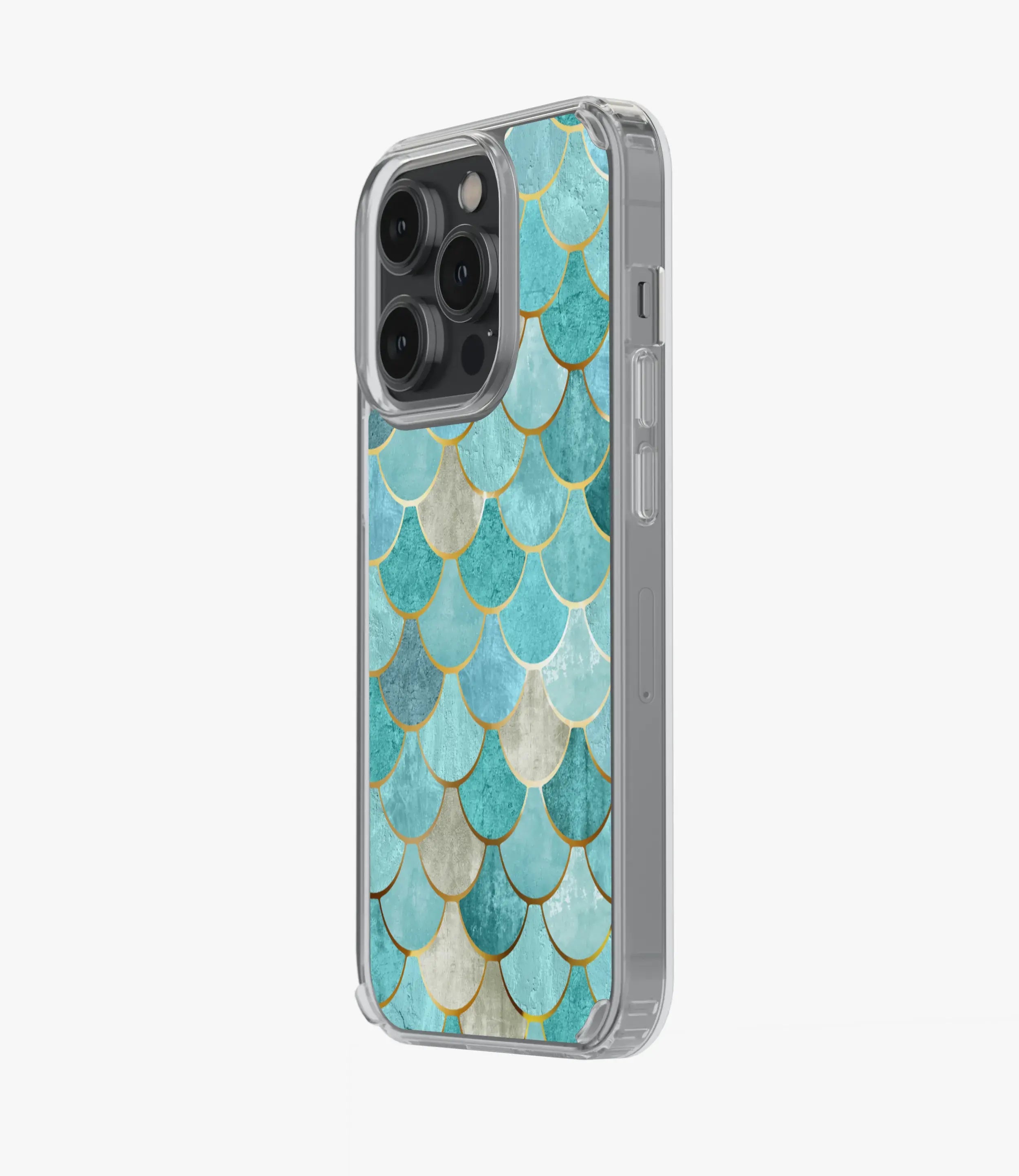 Mermaid Fish Pattern Silicone Case