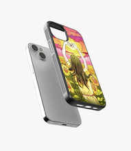 Load image into Gallery viewer, Girl With Sunflowers Glass Case