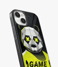 Load image into Gallery viewer, Game Over Panda Glass Case