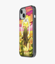 Load image into Gallery viewer, Girl With Sunflowers Glass Case