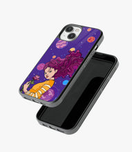 Load image into Gallery viewer, Girl Holding Rose Glass Case