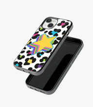 Load image into Gallery viewer, Star Leopard Glass Case