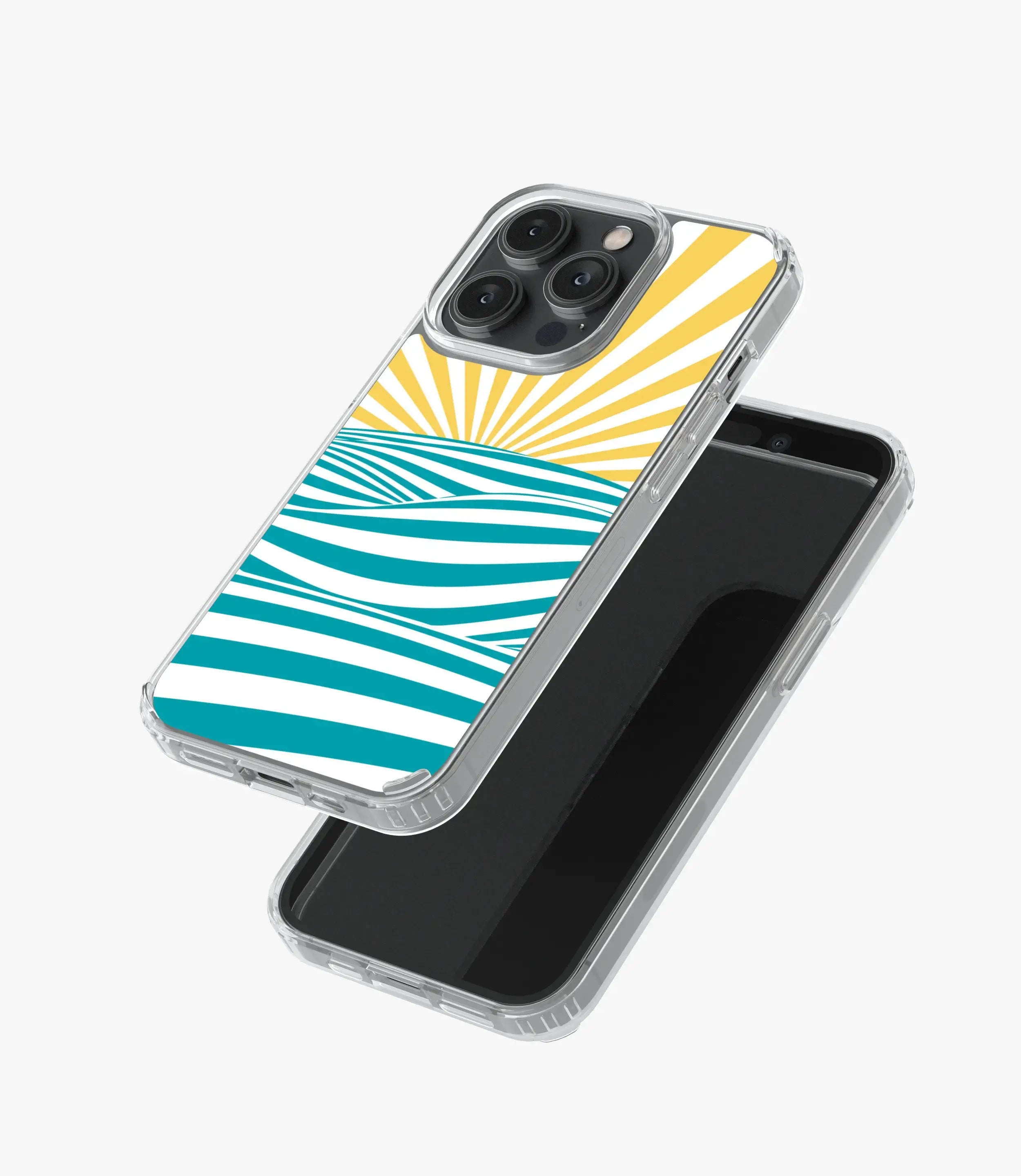 Summer Retro Pattern Silicone Case
