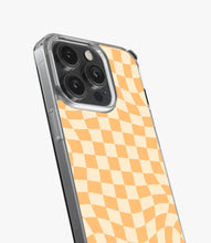 Load image into Gallery viewer, Distorted Squares Checkered Silicone Case