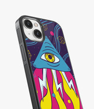 Load image into Gallery viewer, Evil Eye Glass Case