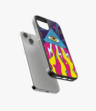 Load image into Gallery viewer, Evil Eye Glass Case