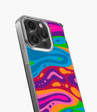 Load image into Gallery viewer, Wavy Multicolored Groovy Silicone Case