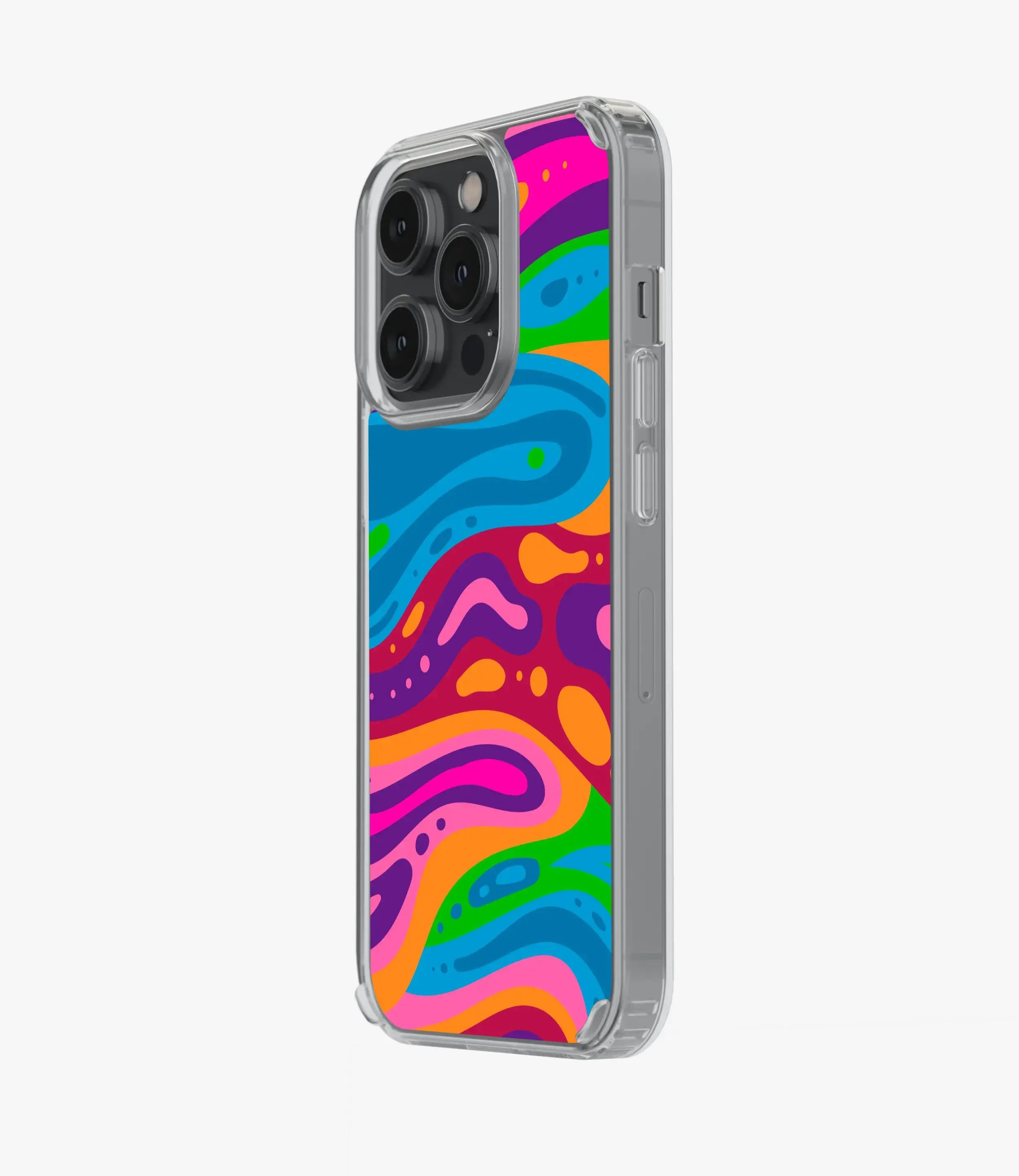 Wavy Multicolored Groovy Silicone Case