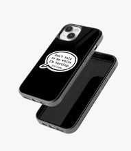 Load image into Gallery viewer, Don't Talk While I'm Texting Glass Case