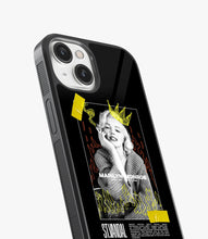 Load image into Gallery viewer, Queen Marilyn Glass Case