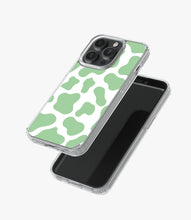 Load image into Gallery viewer, Y2k Cow Print Black Silicone Case