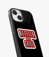 Load image into Gallery viewer, Netflix And Chill Glass Case