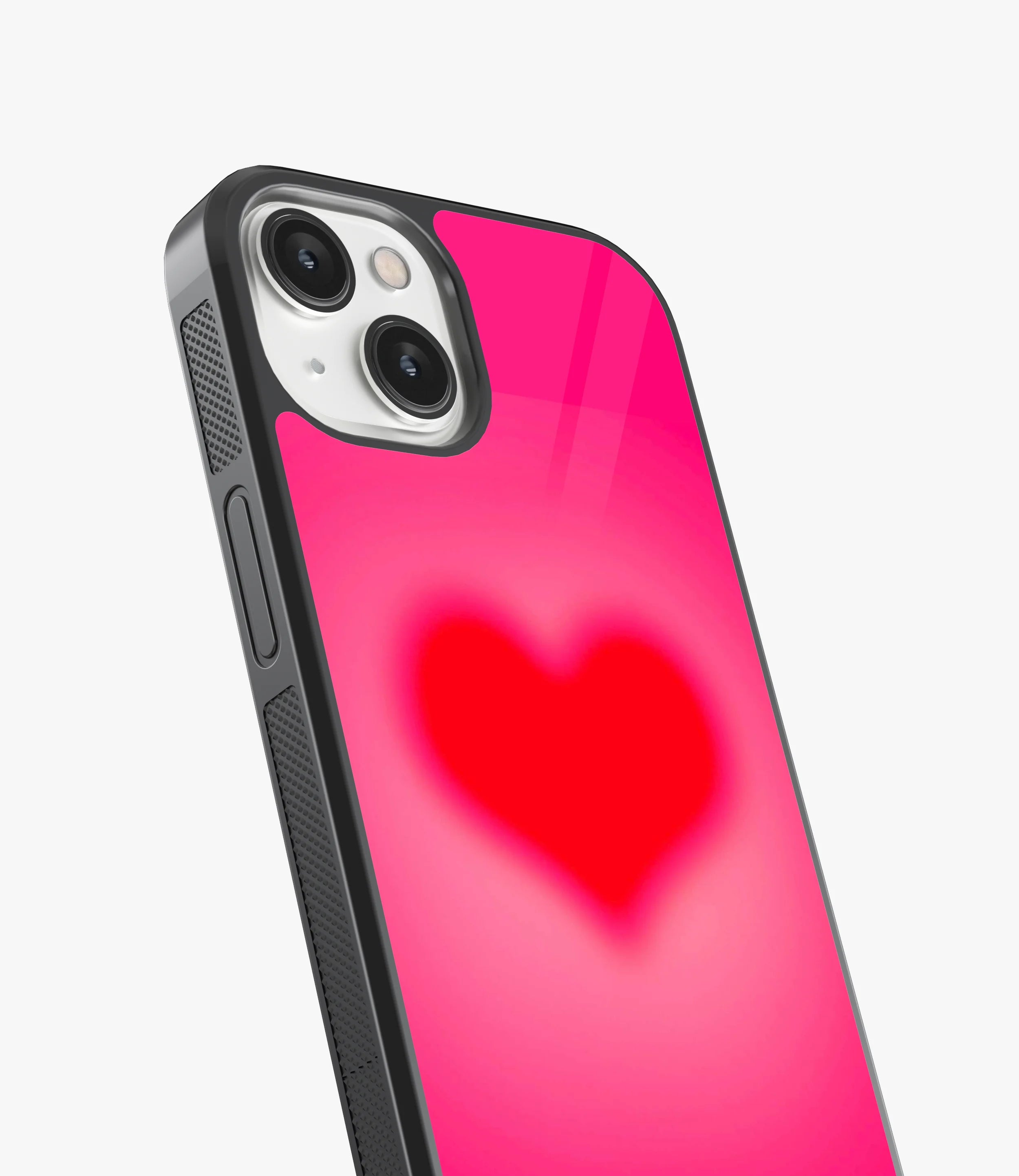 Aura Love Heart Glass Case