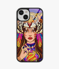 Load image into Gallery viewer, Indian Goddess Glass Case