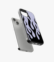 Load image into Gallery viewer, Black/Grey Flame Glass Case