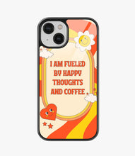 Load image into Gallery viewer, Orange Retro Psychedelic Glass Case