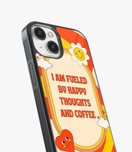 Load image into Gallery viewer, Orange Retro Psychedelic Glass Case