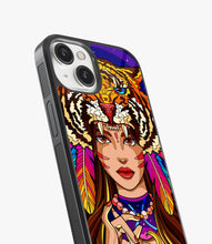Load image into Gallery viewer, Indian Goddess Glass Case