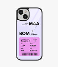 Load image into Gallery viewer, Boarding Pass Ticket Glass Case