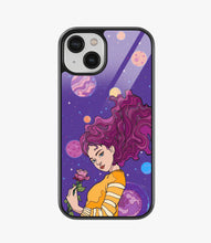 Load image into Gallery viewer, Girl Holding Rose Glass Case