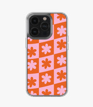 Load image into Gallery viewer, Melted Psychedelic Groovy Checkered Silicone Case