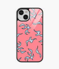 Load image into Gallery viewer, Sea Pink Flame Y2K Glass Case