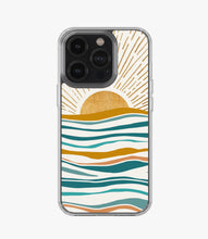 Load image into Gallery viewer, Sun & Sea Gold Silicone Case
