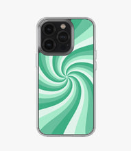 Load image into Gallery viewer, Y2K Minty Fresh Spiraling Silicone Case