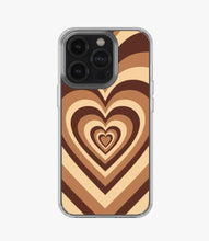 Load image into Gallery viewer, Y2k Choco Brown Heart Silicone Case