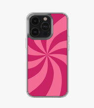 Load image into Gallery viewer, Y2k Red Swirl Silicone Case