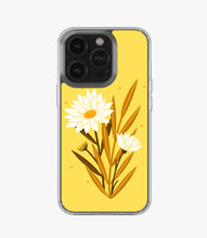 Load image into Gallery viewer, Yellow Floral Silicone Case
